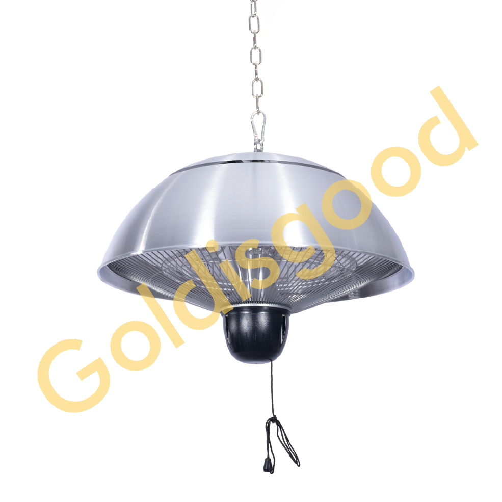 Waterproof heater for pergola