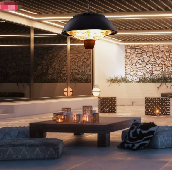 Wall mounted heater indoor