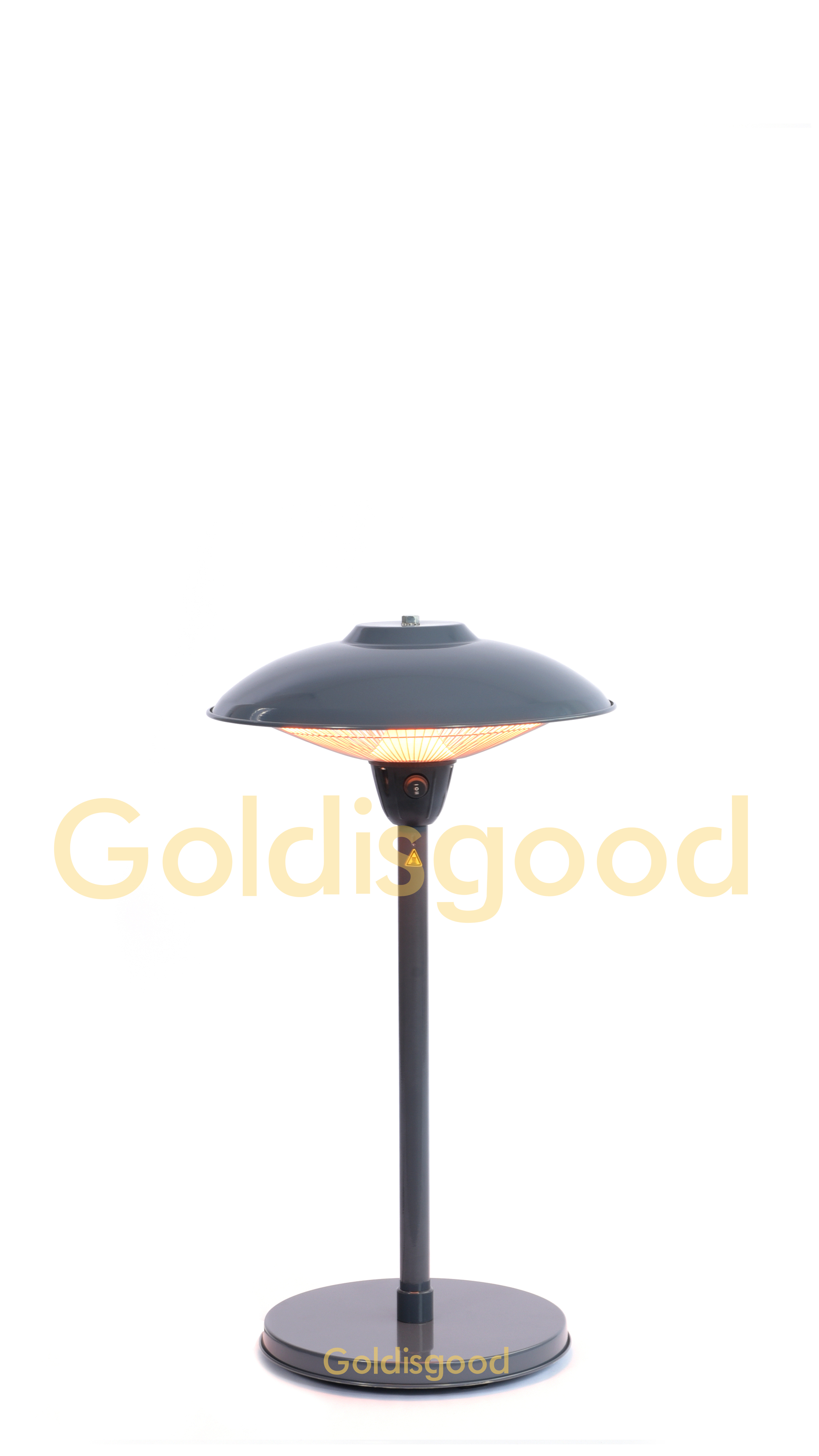Infrared wall heater for bathroom